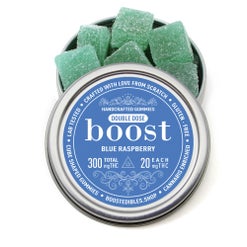 Boost THC Blue Raspberry Gummies - 300mg