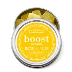 Boost CBD Sour Lemon Gummies 150mg