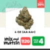 4 OZ (AA-AA+) - Mix & Match - Pick Any 4 (112G)