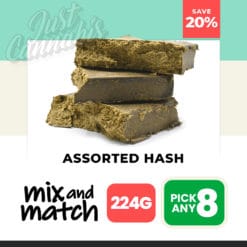 Assorted Hash (224G) – Mix & Match - Pick Any 8