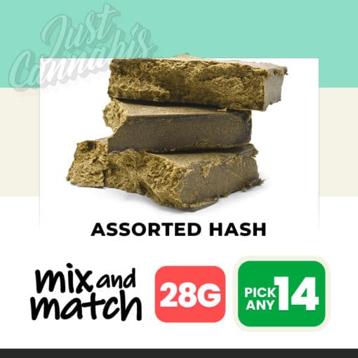 Assorted Hash (28G) – Mix & Match - Pick Any 14