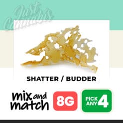 Shatter Budder (8G) – Mix & Match – Pick Any 4