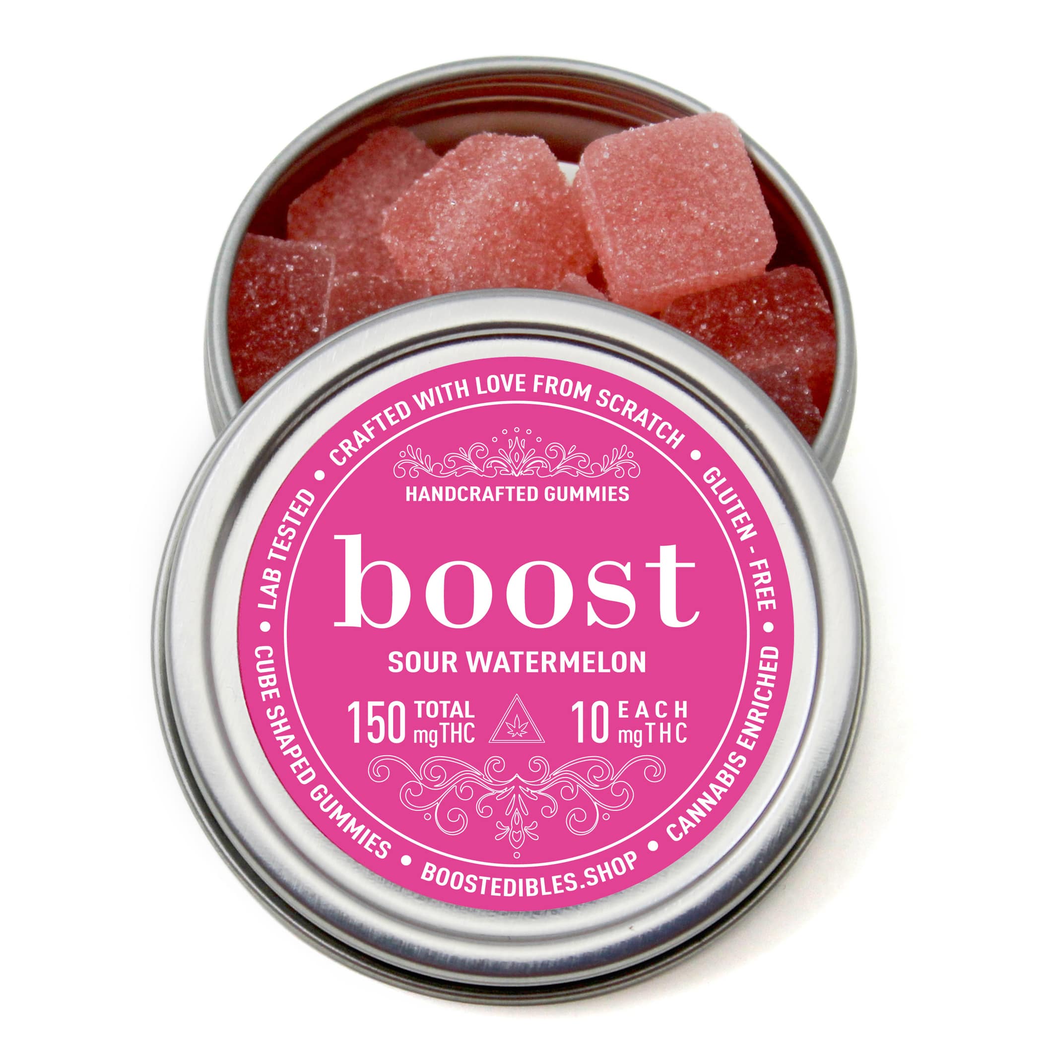 Boost Gummies - Sour Watermelon (150mg THC)