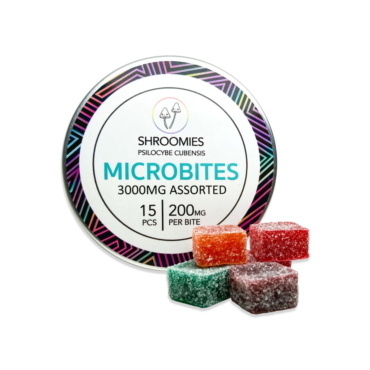 Shroomies - Microbites 3000mg Assorted Psilocybin