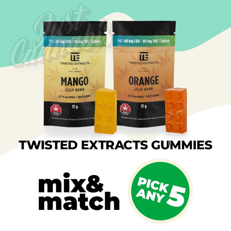 Twisted Extracts Gummies – Mix & Match – Pick Any 5